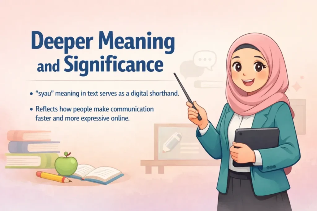 Deeper Meaning and Significance