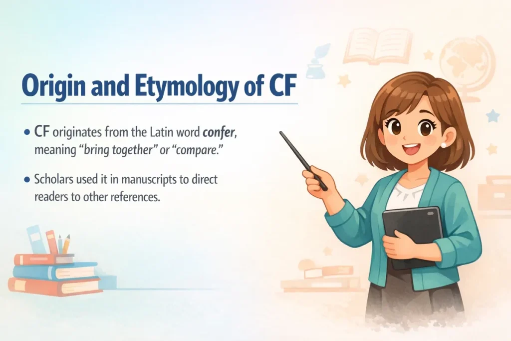 Origin and Etymology of CF