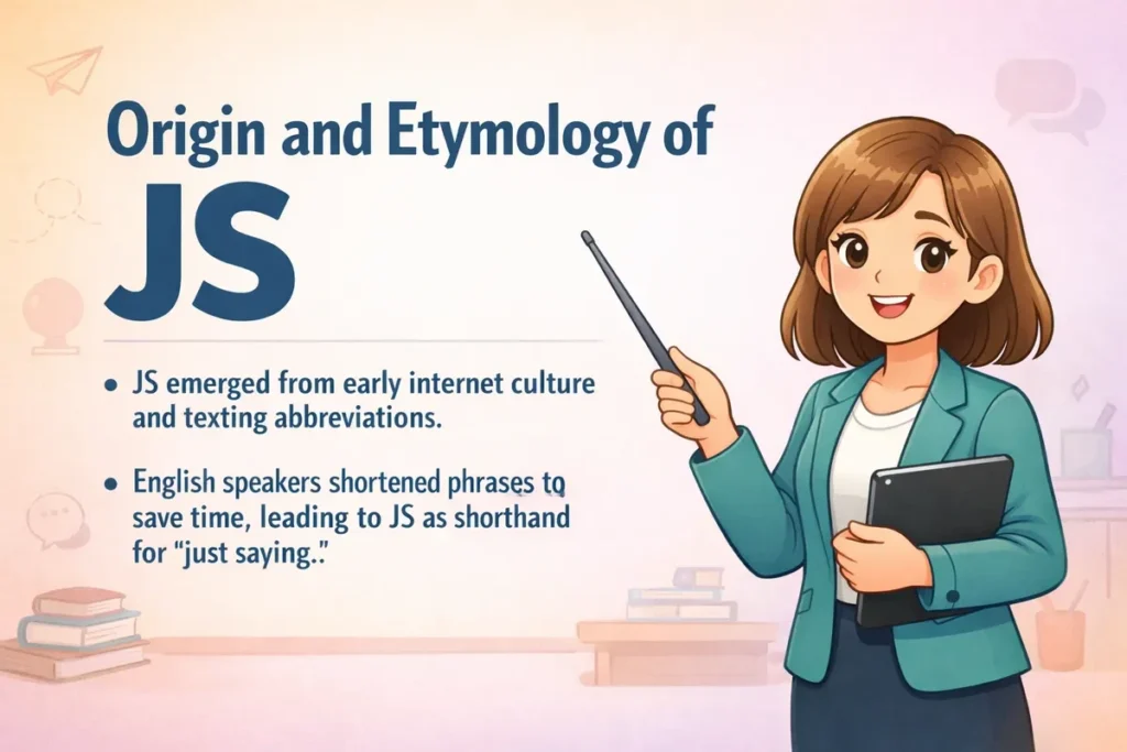 Origin and Etymology of JS