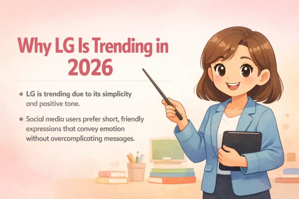 Why LG Is Trending in 2026
