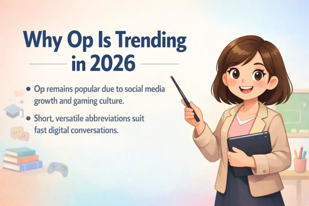 Why Op Is Trending in 2026