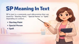SP Meaning In Text Explained Clearly For Everyone